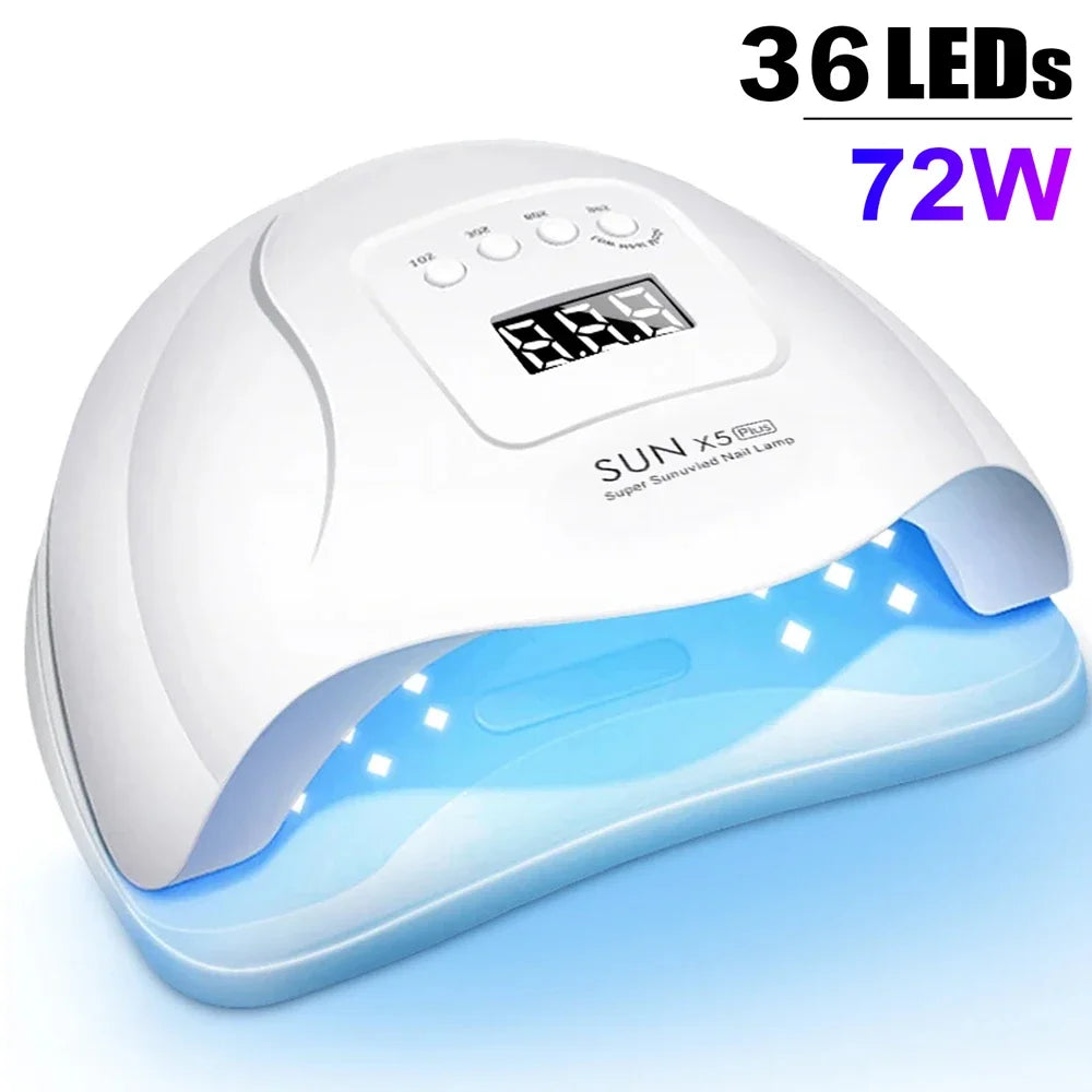 X19 MAX UV Professional 72 LED Nail Drying Lamp