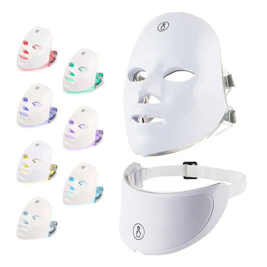 LED Facial Neck Beauty Machine Skin Rejuvenation Massager