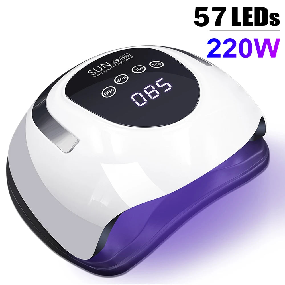 X19 MAX UV Professional 72 LED Nail Drying Lamp